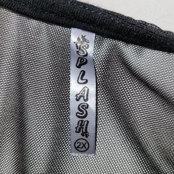 Splash Sheer Top - Picture 7 of 7